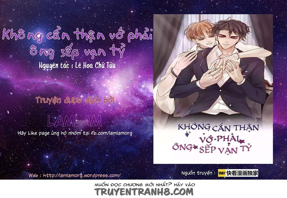 không cẩn thận vớ phải ông sếp vạn tỷ chapter 2 1