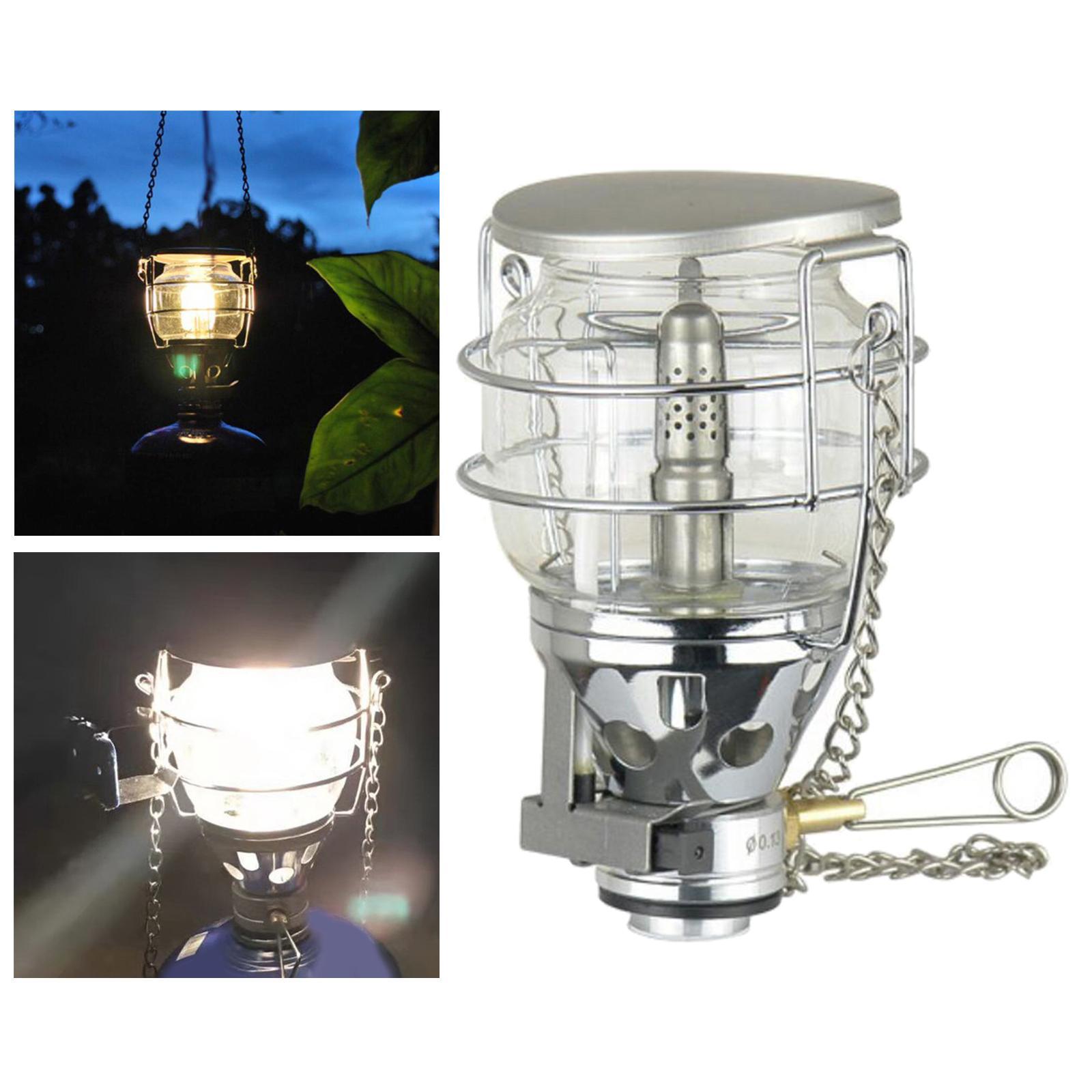 Camping Gas Lantern Hiking Lamp Outdoor Light Picnic Lighting