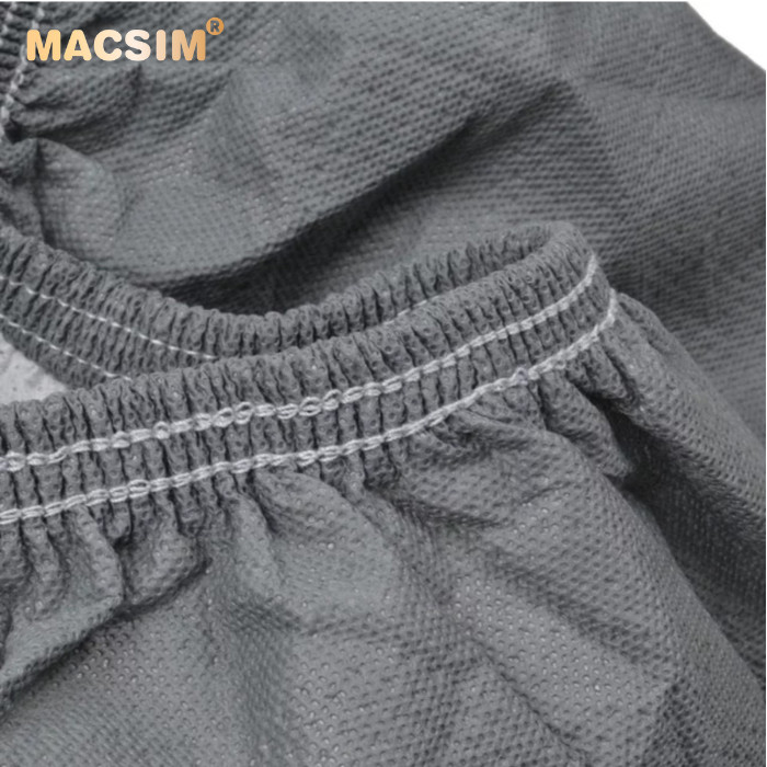 Bạt phủ ô tô chất liệu vải không dệt cao cấp thương hiệu MACSIM dành cho hãng xe Porsche màu ghi - bạt phủ trong nhà và ngoài trời