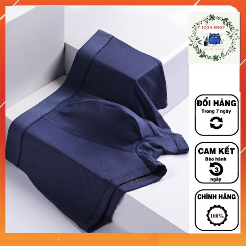 Quần Sịp Đùi Nam Cao Cấp, Quần Lót Nam Thun Lạnh Cạp Trơn