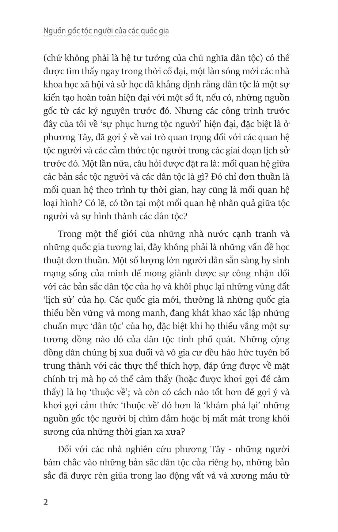 Sách - Nguồn Gốc Tộc Người Của Các Quốc Gia - The Ethnic Origins Of Nations