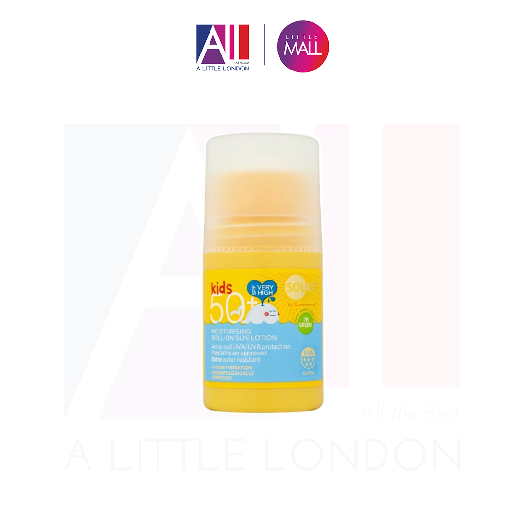 Kem chống nắng trẻ em, dạng lăn Solait Kids Roll-on Sun Cream SPF50+ 75ml