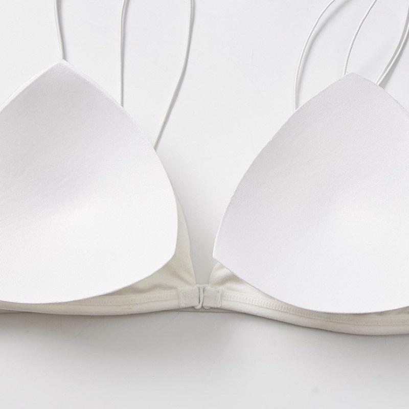 Áo bralette cài trước 2 dây mỏng