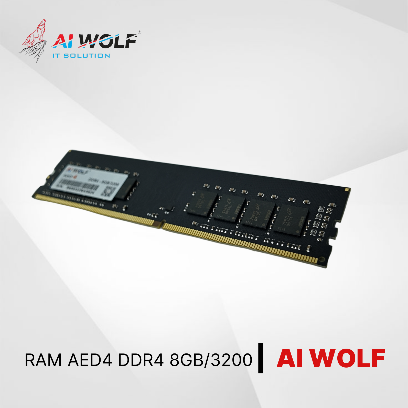 Bộ nhớ RAM PC AIWOLF AED4 DDR4 8GB/3200 – Hàng Chính Hãng