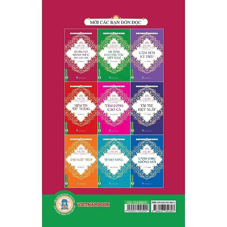 Sách - Bác Hồ Trong Lòng Dân Tộc Việt Nam Và Trái Tim Nhân Loại - Chăm Lo Hạnh Phúc Cho Nhân Dân - VIETNAMBOOK