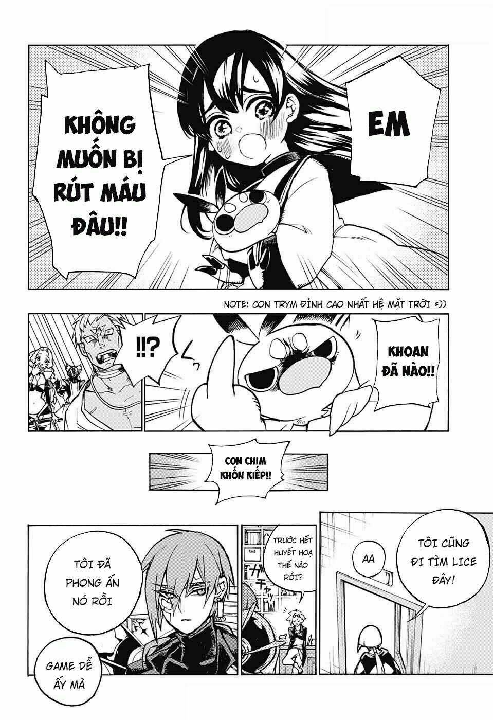 những bức họa quái dị của phù thủy chapter 4 28