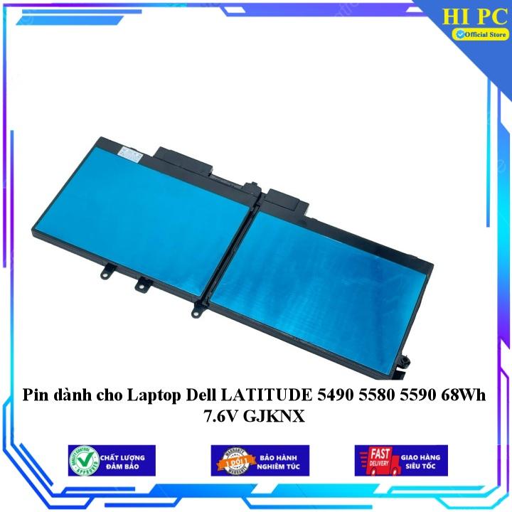 Pin dành cho Laptop Dell LATITUDE 5490 5580 5590 68Wh 7.6V GJKNX - Hàng Nhập Khẩu