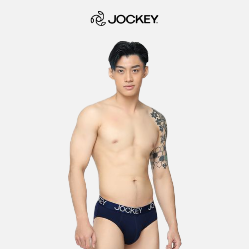 Quần Lót Nam Jockey Dáng Brief Thun Cotton 4C trơn - J1276