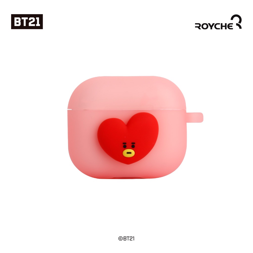 HỘP ĐỰNG TAI NGHE BT21  JELLY DÀNH CHO AIRPODS 3 - HÀNG CHÍNH HÃNG