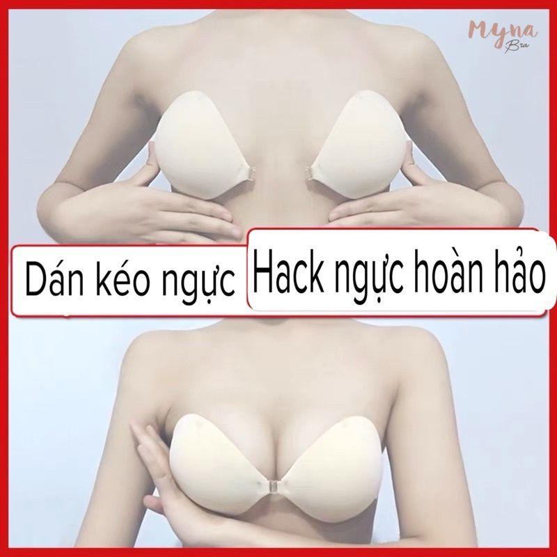 ÁO LÓT DÁN NÂNG NGỰC, MIẾNG DÁN NÂNG NGỰC 6CM CAO CẤP