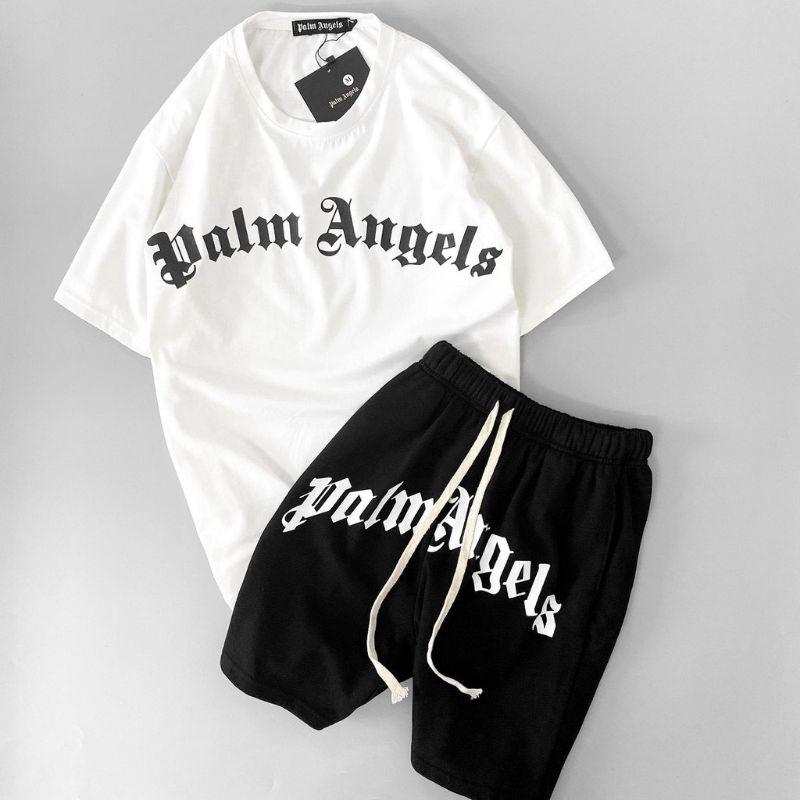 Set đồ bộ unisex - đồ bộ mùa hè nam nữ vải cotton cực hot 2021