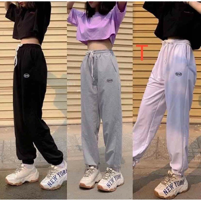 Quần jogger nữ unisex _dáng thể thao _chất lượng