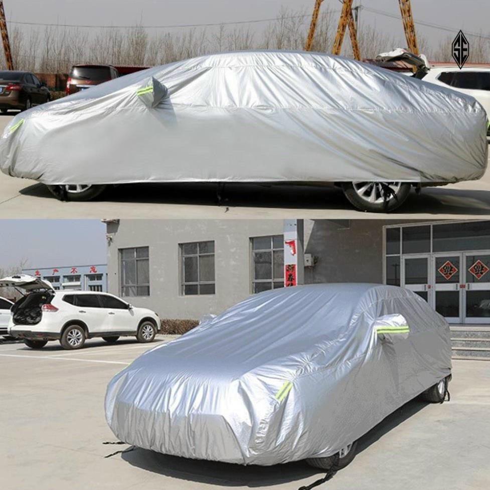 Bạt phủ trùm che đậy bảo vệ xe ô tô loại vải dù oxford cao cấp Huyndai, Honda, Mazda, Toyota,Kia
