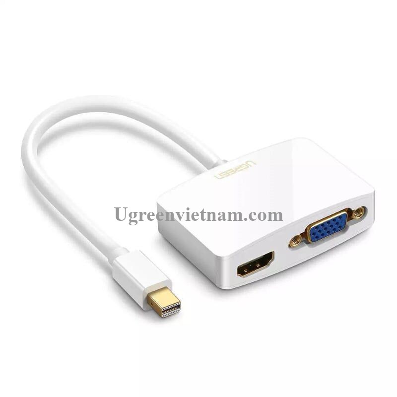 Cáp Chuyển Đổi Ugreen MiniDP Sang HDMI VGA 10427 - Hàng Chính Hãng
