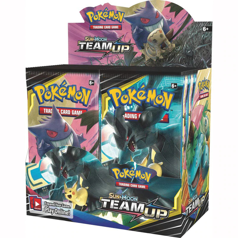 Bộ Thẻ Bài Pokemon 324 Thẻ Trading Card Game Sun&Moon Team Up TCG Sưu Tập Đẹp Đọc Đáo