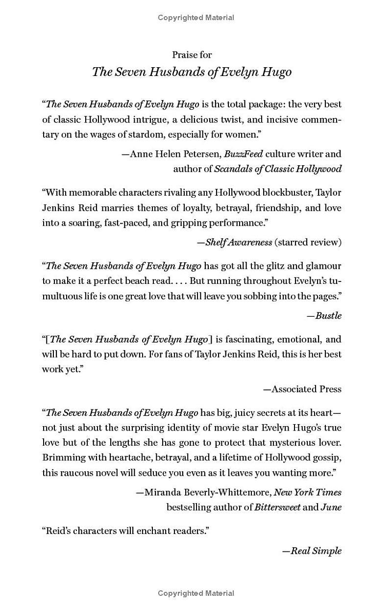The Seven Husbands of Evelyn Hugo