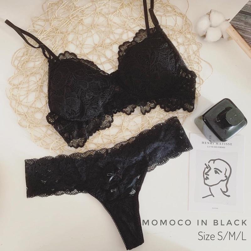 MOMOCO SET - Set ren cup áo giả gọng