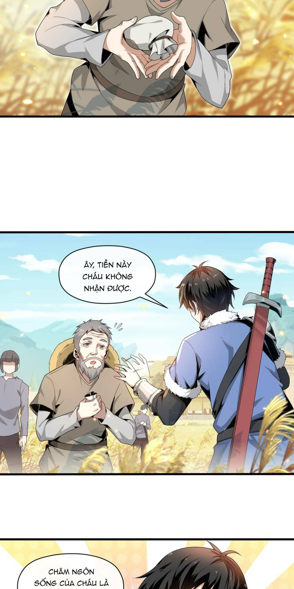 dù kiếm được nghề nghiệp siêu hiếm nhưng lại bị toàn server đuổi giết?! chapter 1 4