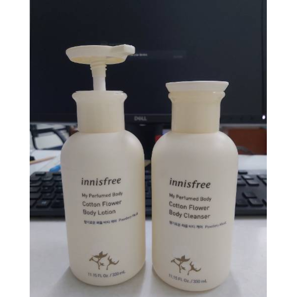 Sữa tắm hương nước hoa innisfree My Perfumed Body Cotton Flower Body Cleanser 330ml - 131173057x