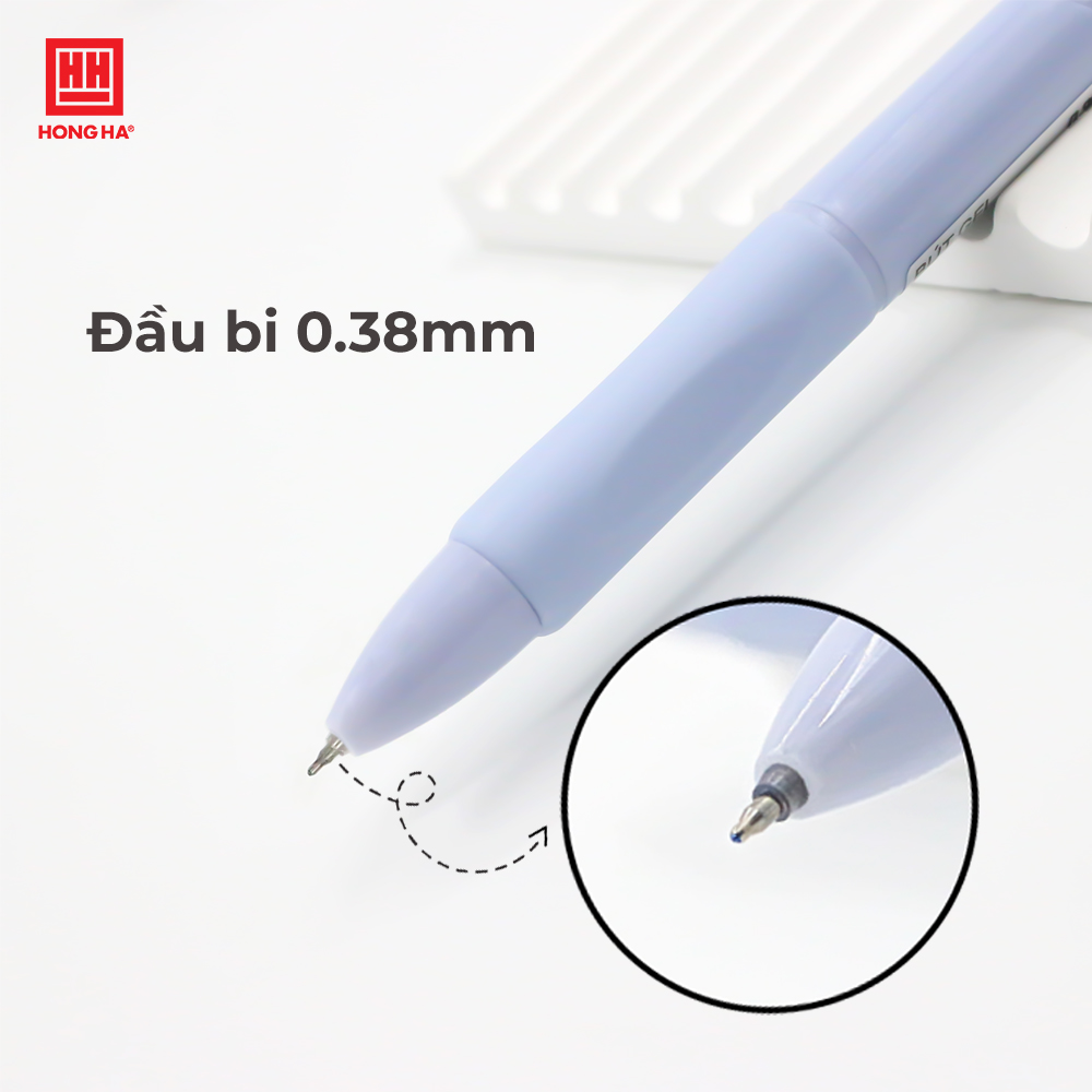 Bút gel HH-207 0.38mm (Xanh, Đen) - 2767