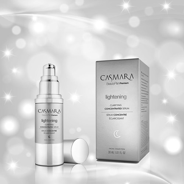 Serum Dưỡng Trắng, Hỗ Trợ Mờ Nám Ban Đêm Casmara LIGHTENING CLARIFYING CONCENTRATED SERUM 30ML