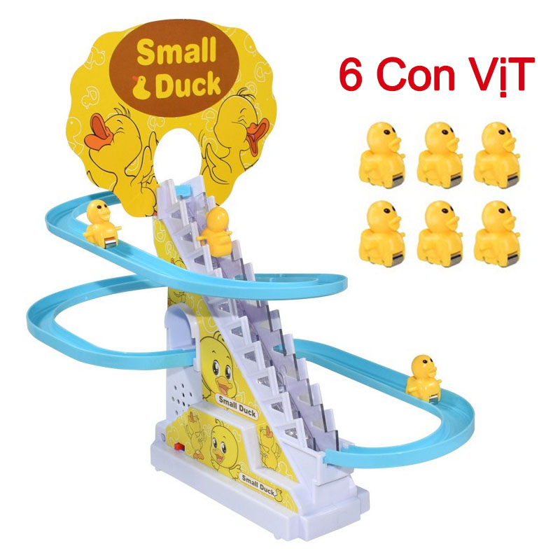 Nubie Đồ Chơi Cầu Trượt Vịt Vàng Leo Thang Phát Nhạc Cực Vui Tai Cho Bé Yêu-Quà Tặng Sinh Nhật Cho Bé