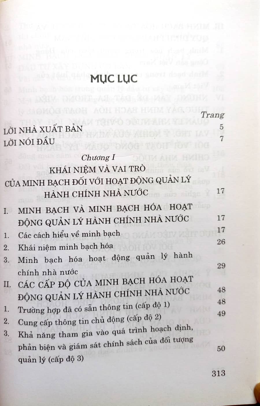 Vấn đề minh bạch hóa hoạt động quản lý hành chính Nhà nước ở Việt Nam hiện nay