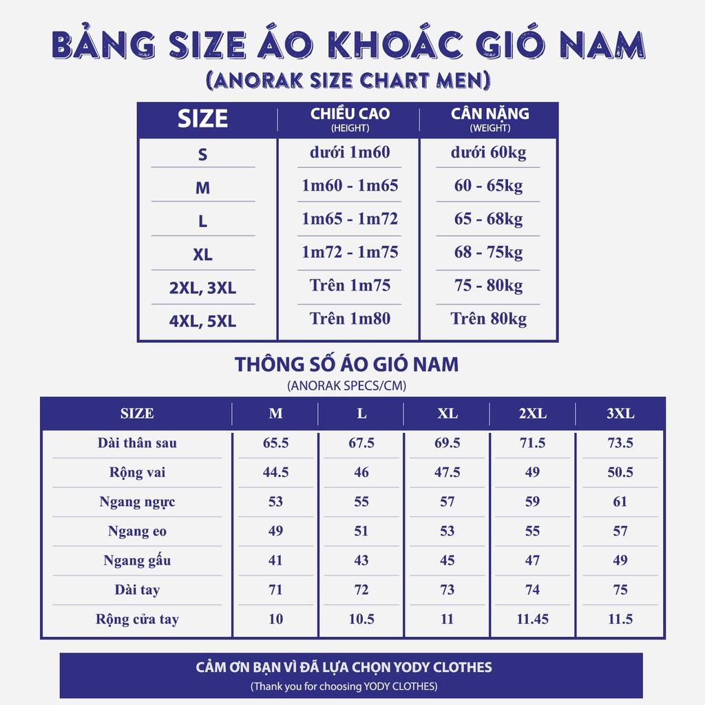 Áo khoác nam jacket YODY bo thun tay áo, chất vải dày dặn, trẻ trung năng động AKM5017