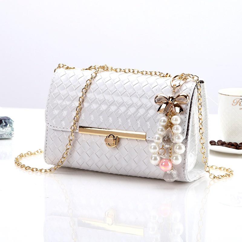 Túi đeo chéo nữ caro khóa gài thời trang HT9
