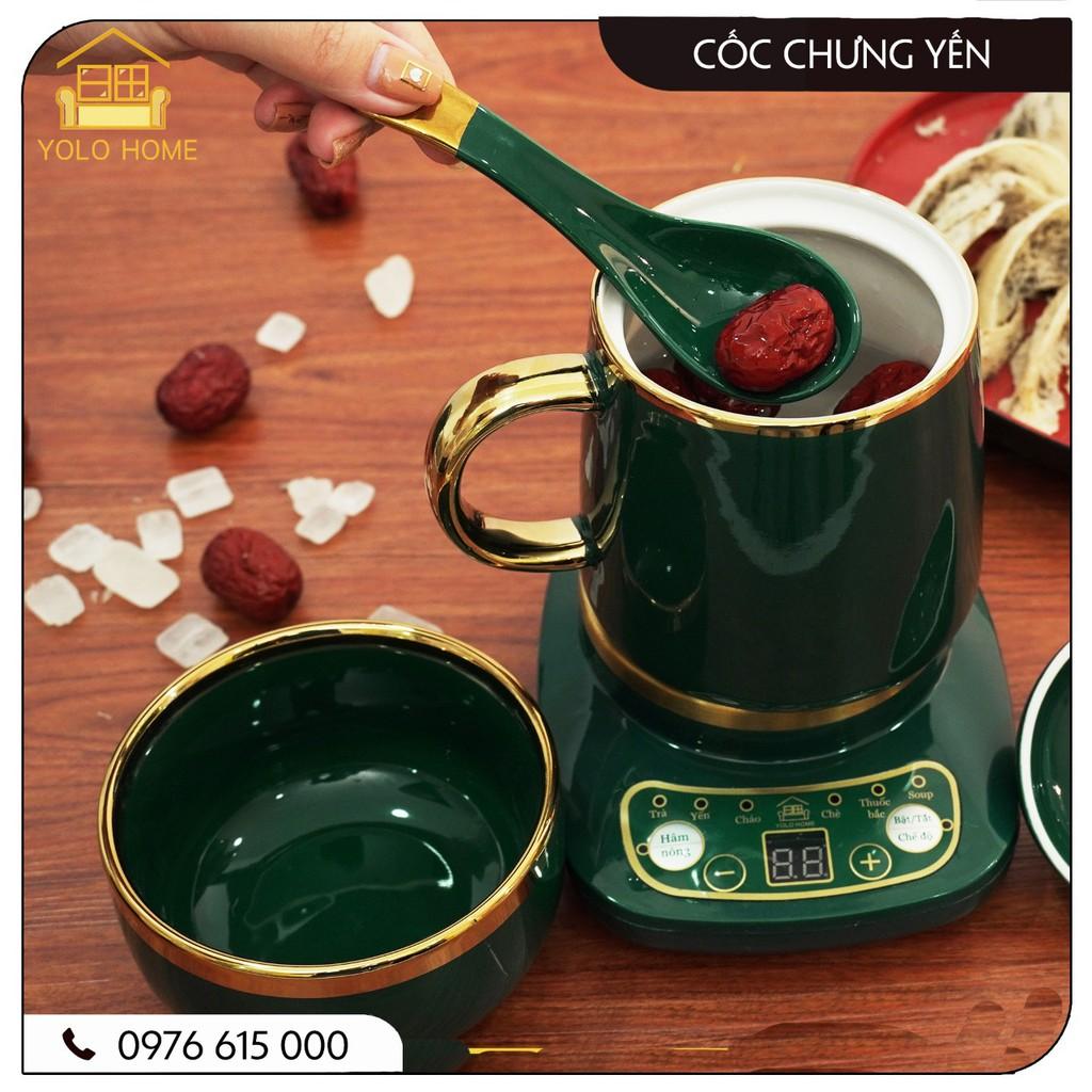 Cốc chưng yến, cốc hầm đa năng chính hãng có hdsd 6 chế độ bằng Tiếng Việt. Quà tặng kèm theo