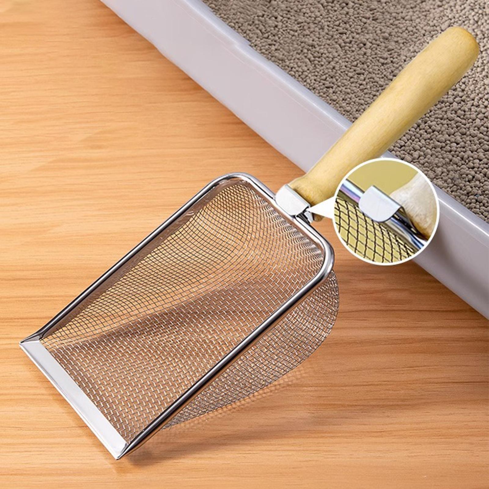 Pets Sifter Shovel Durable Kitten Mesh Screen Fecal Spoon Cats Litter Scoops