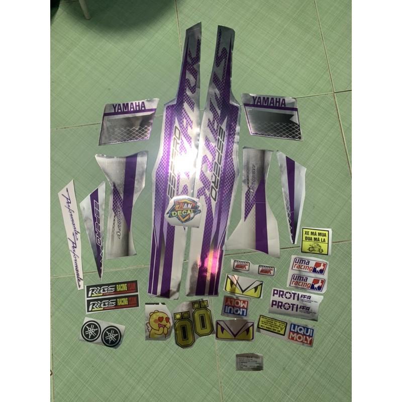 Tem sirius 50 tím bạc crom