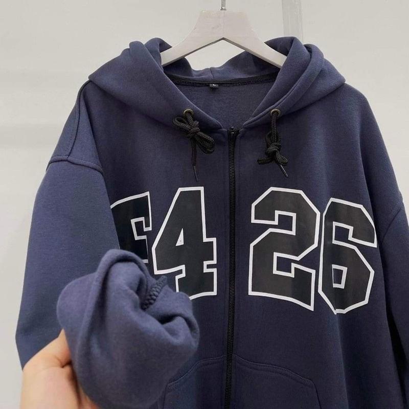 Áo Polo khoá 4.2.6 cổ bẻ phong cách Ulzzang Hàn Quốc Áo thun dài tay phong cách cá tính CoolZ C009