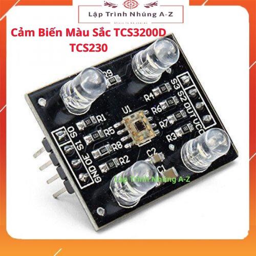 [Lập Trình Nhúng A-Z][23] Cảm Biến Màu Sắc TCS3200D TCS230