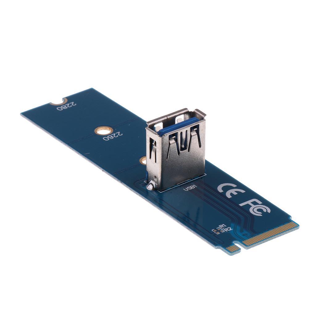 M.2 SSD Adapter To USB 3.0 Pci E  Use as Flash Drive Adapter Converter