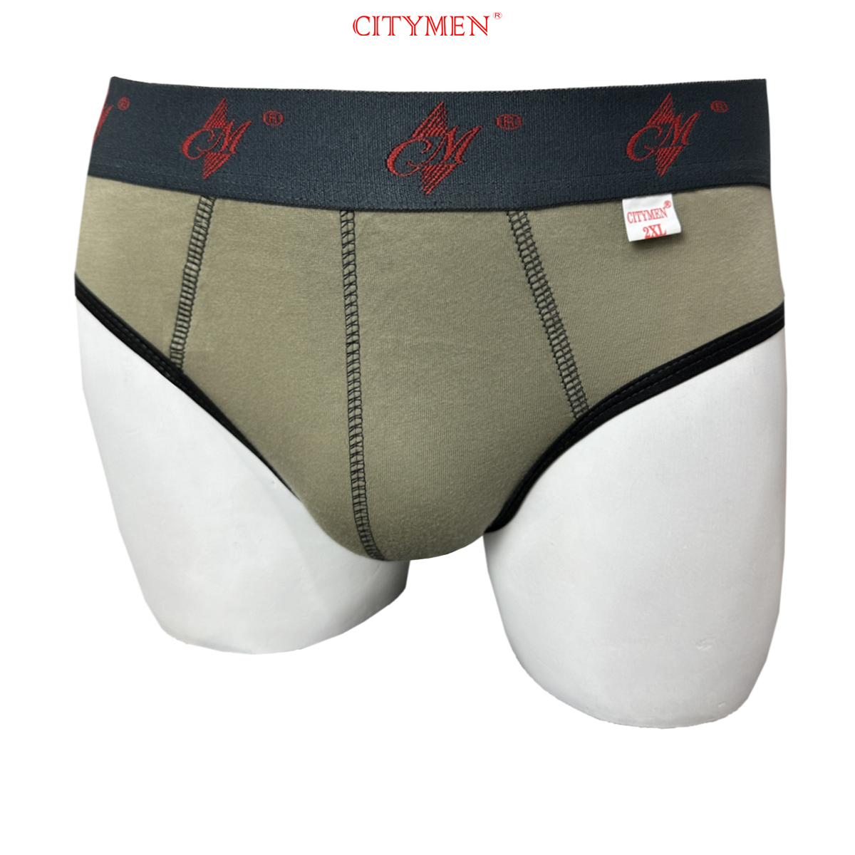 Combo 5 Quần Lót Nam vải cotton 2 chiều co giãn lưng CM hiệu CITYMEN, màu ngẫu nhiên, sịp nam - LMTK-CM2C