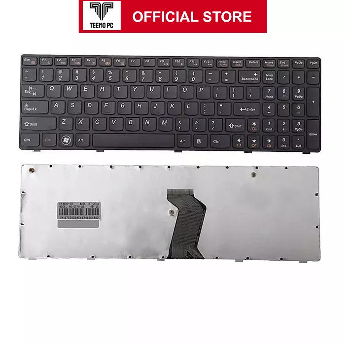 Hình ảnh Bàn Phím Tương Thích Cho Laptop Lenovo - Laptop Lenovo Ideapad N585 - Hàng Nhập Khẩu New Seal TEEMO PC KEY770