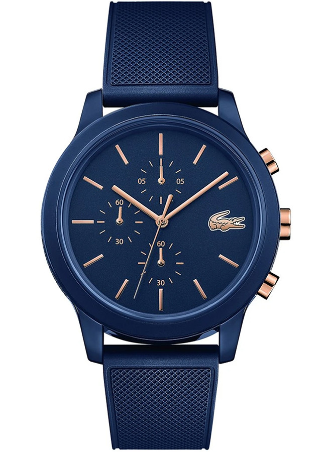 Đồng Hồ Lacoste 2011013 Nam Chronograph Dây Cao Su 44mm