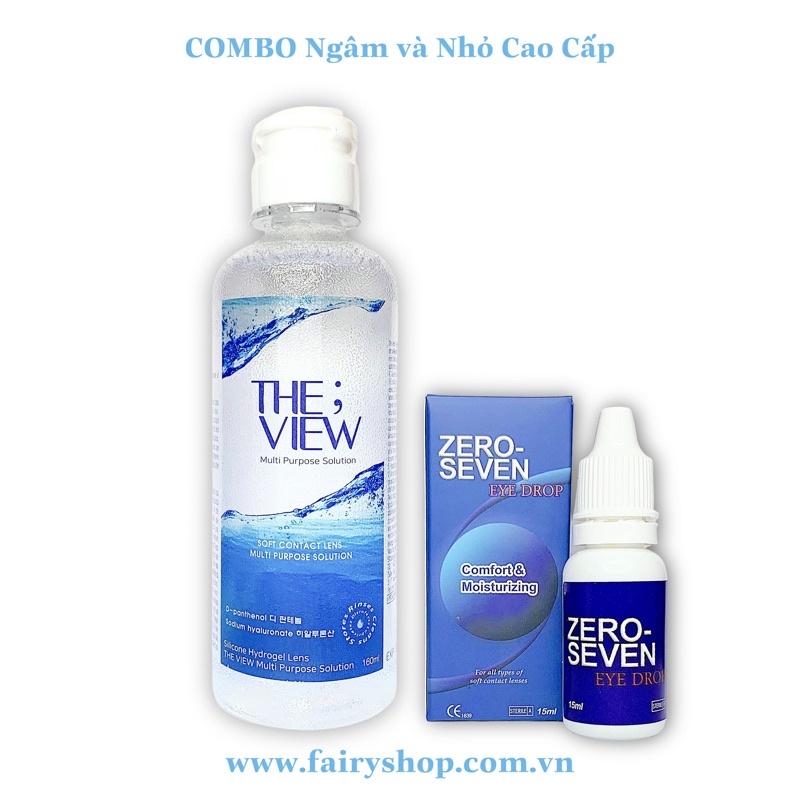 Combo Ngâm Và Nhỏ Loại Cao cấp FAIRY SHOP CONTACT LENS