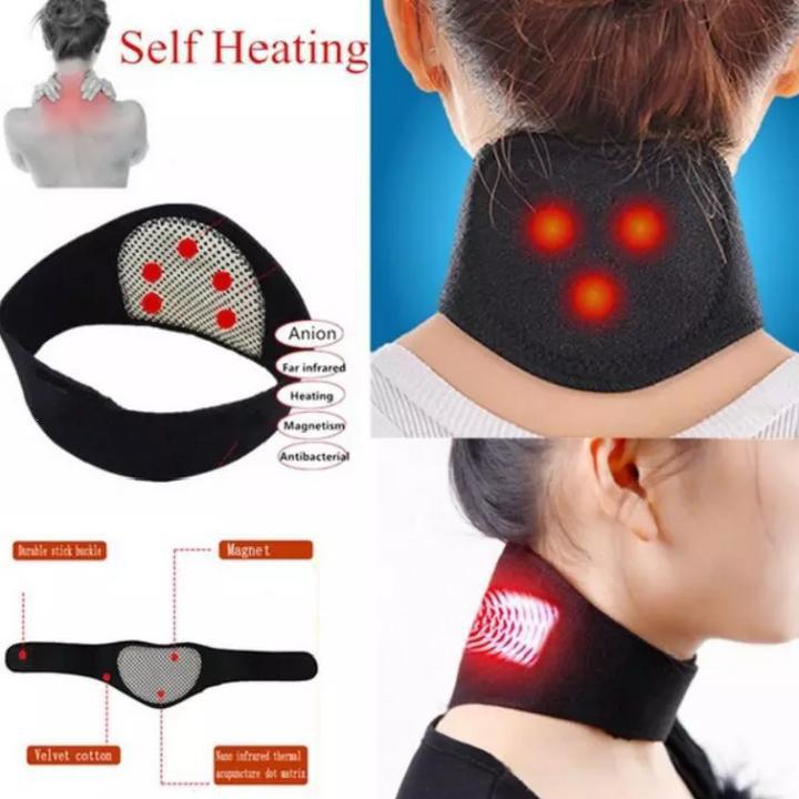 EuroQuality ĐAI MASSAGE CỔ LƯU THÔNG MÁU XOA DỊU CƠN ĐAU BẢO VỆ ĐỐT SỐNG CỔ -