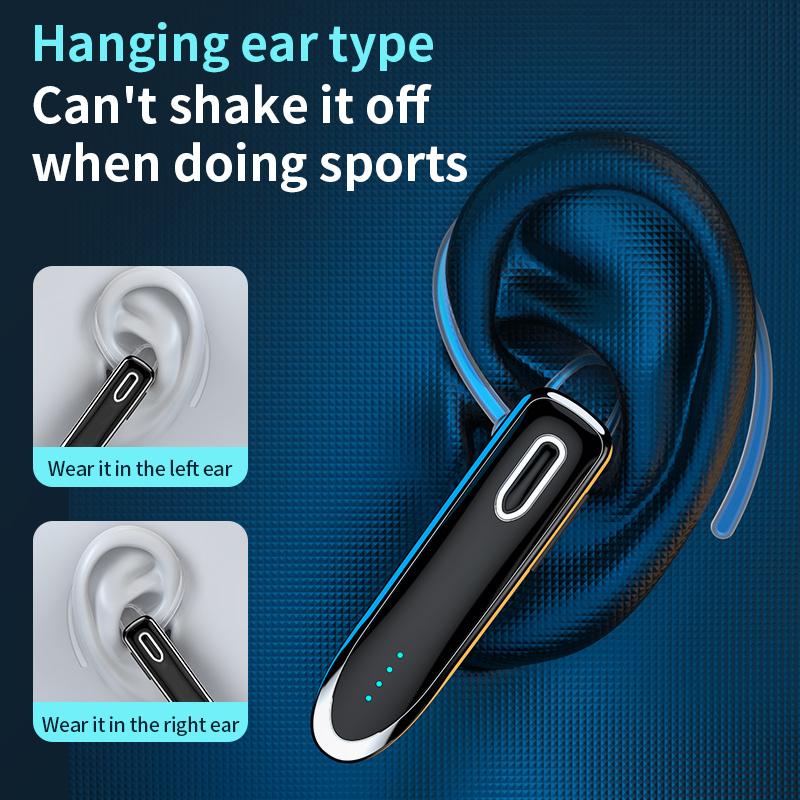 Kinh Doanh Bluetooth Tai Nghe Đôi MIC Giảm Ồn 130MAh Pin Dung Lượng Lớn Chống Nước Không Dây Tai Nghe Nhét Tai