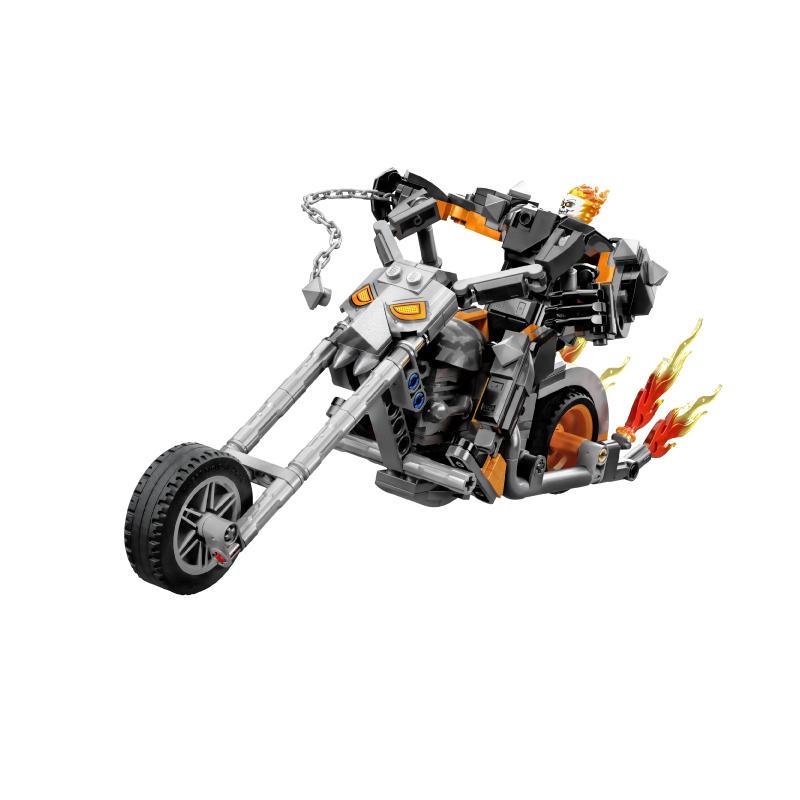Đồ Chơi Lắp Ráp LEGO Superheores Xe Đua Mô Tô Của Ma Tốc Độ 76245