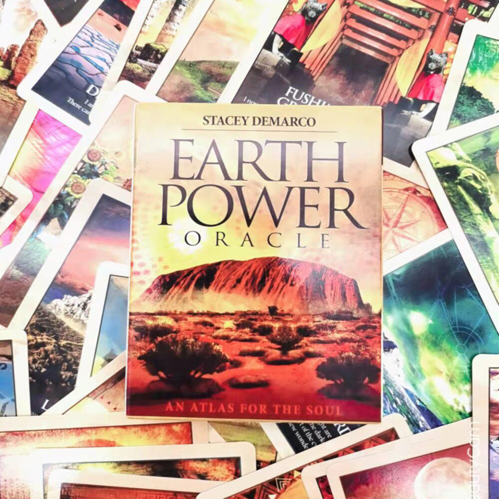 Bộ Bài Earth Power Oracle Kết Nối Đất Mẹ Thiêng Liêng 41 Lá Bài