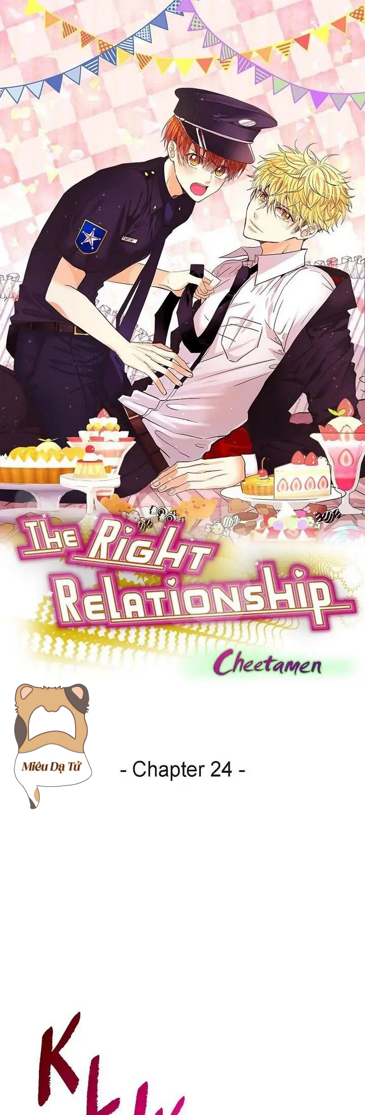 mối quan hệ phù hợp chapter 24 1