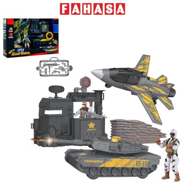 Đồ Chơi Mô Hình Xe Tăng Và Chiến Đấu Cơ Có Đèn Và Âm Thanh - Vecto VT6670B