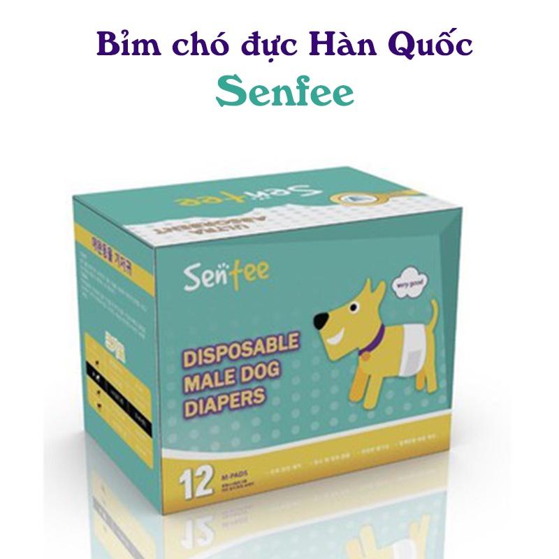 Bỉm Cho Chó Đực Sentee chống thấm cực tốt công nghệ Hàn Quốc