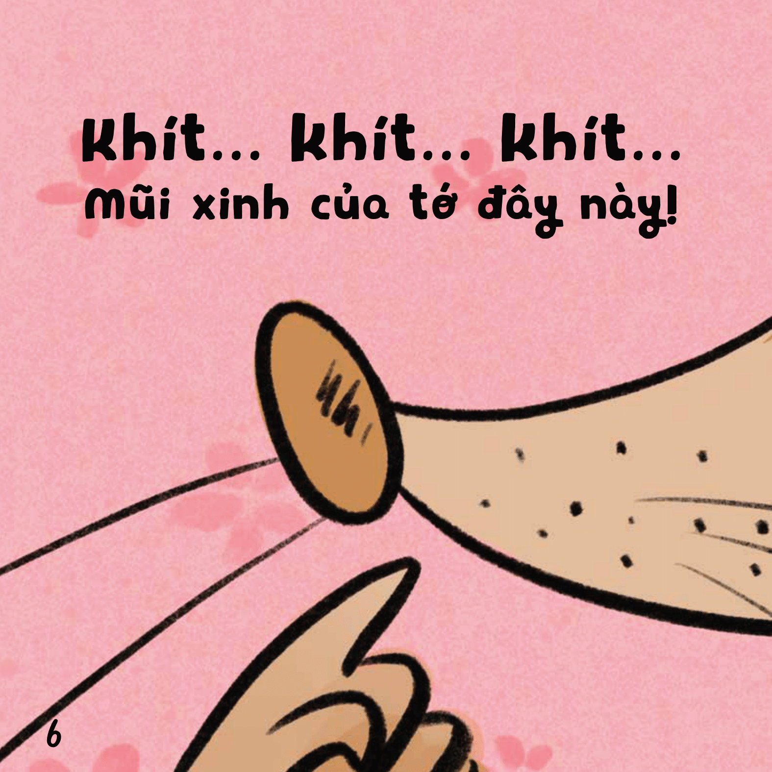 Sách Ehon Bé Vui Bé Khỏe - Mũi Xinh Đâu Nhỉ?