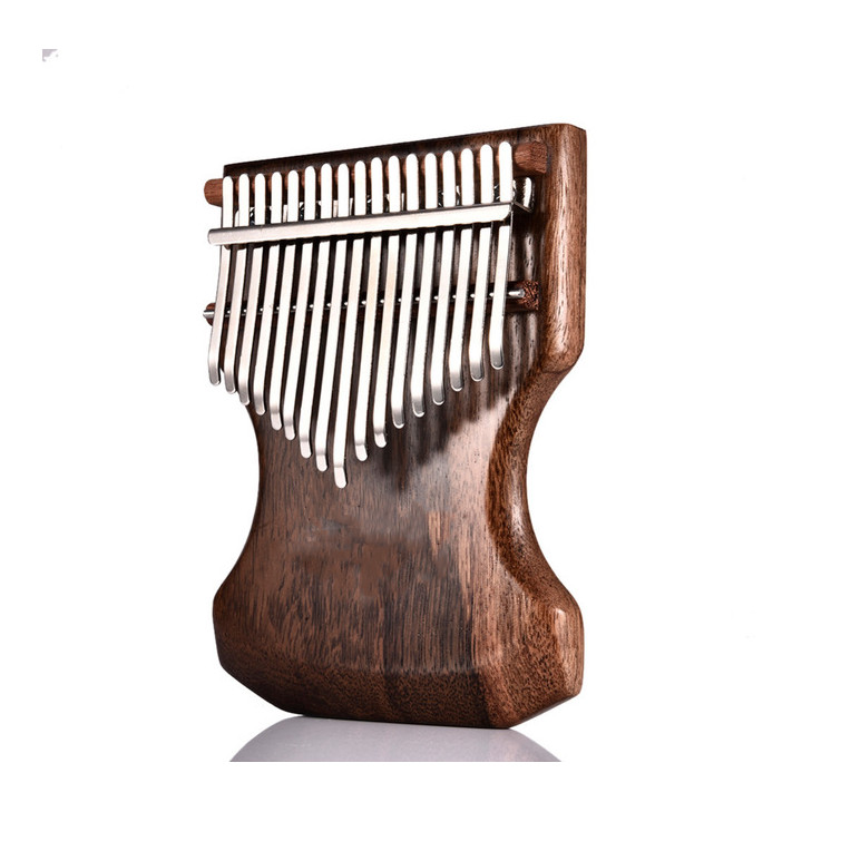 Đàn Kalimba 21 Phím gỗ mahogany MBIRA-M21 ( Tặng phụ kiện Túi chống sốc bảo vệ, Búa chỉnh âm, Sticker dán note, Khăn lau, stick màu)