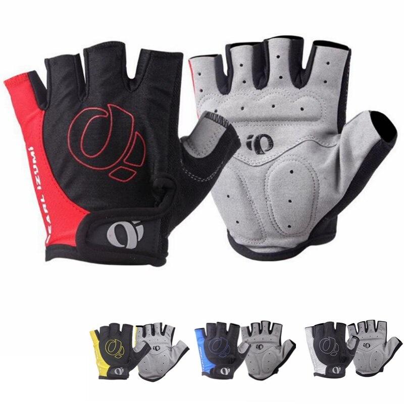 1Pair Gel Half Finger Cycling Gloves Anti-Slip Anti-sweat Bicycle Left-Right Hand Gloves Anti Shock MTB Road Bike Sports Gloves
