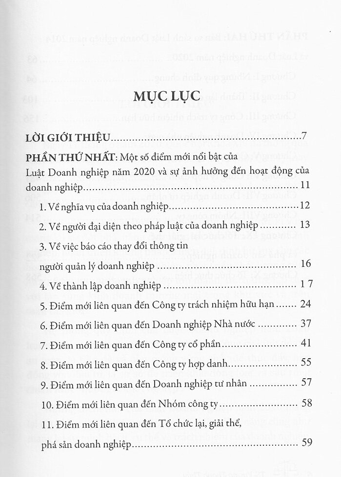 Điểm Mới Của Luật Doanh Nghiệp Năm 2020 Dành Cho Doanh Nghiệp - Tác Giả  Vương Thanh Thúy